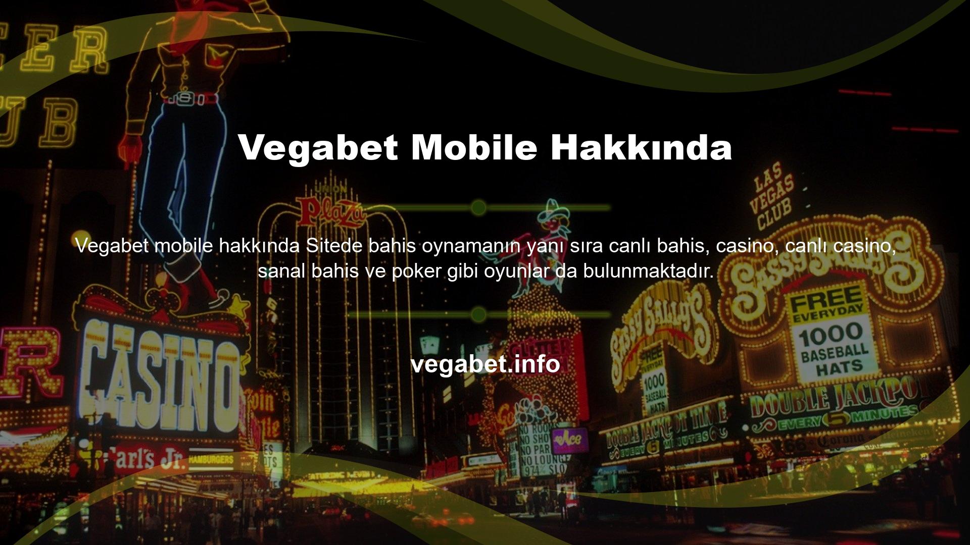 Vegabet web sitesi tüm Türkiye pazarını kapsamakta ve Türk müşterilere her zaman özel oyunlar ve özel bonuslar sunmaktadır