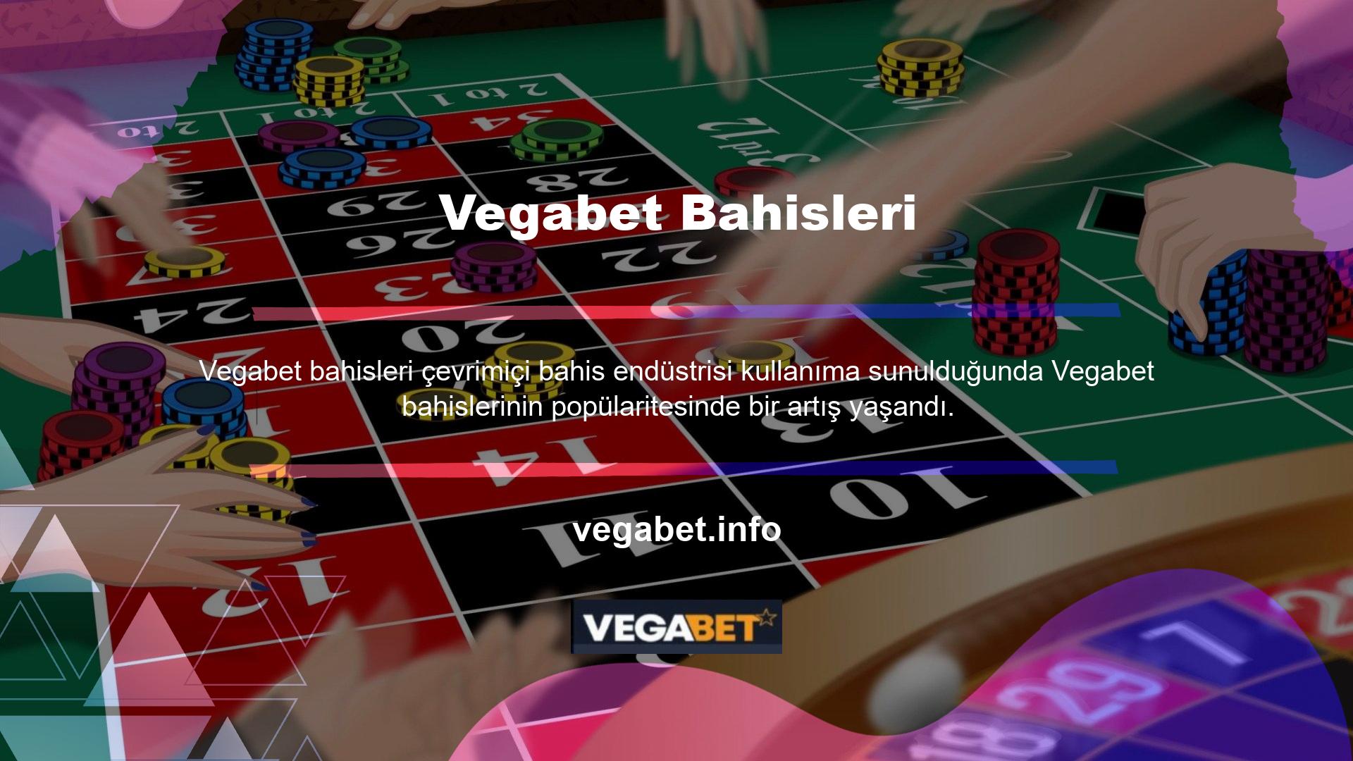 Vegabet bahis siteleri mevcut en güvenilir ve profesyonel çevrimiçi bahis platformları arasındadır