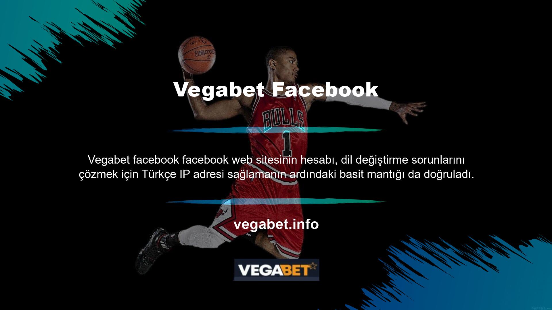 Vegabet Facebook sayfasının Türkçesi mevcut mu? Tüm makaleler Türkçe yazılmıştır