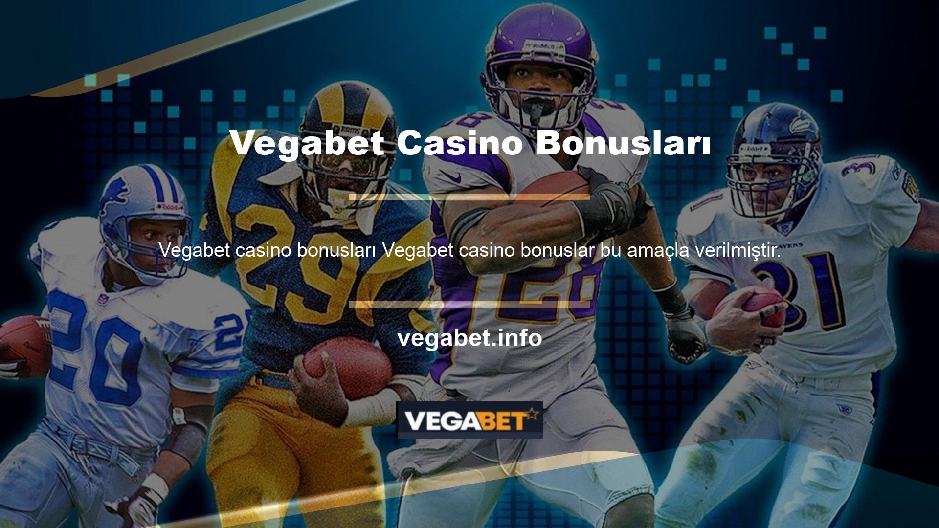 Vegabet Casino Bonusları